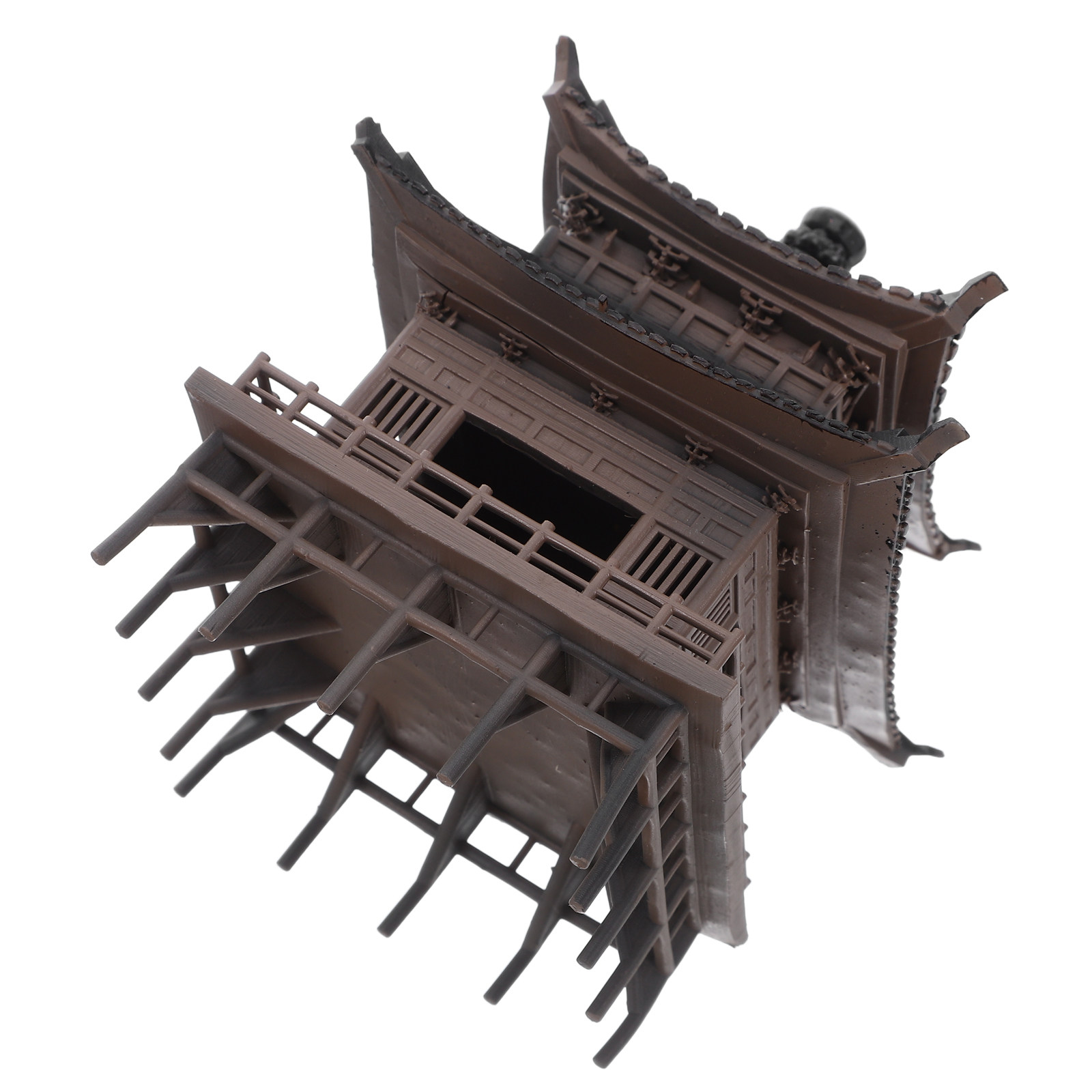 Bonsai Garden Landscape Design - Petit pavillon chinois décoratif pour aquarium,