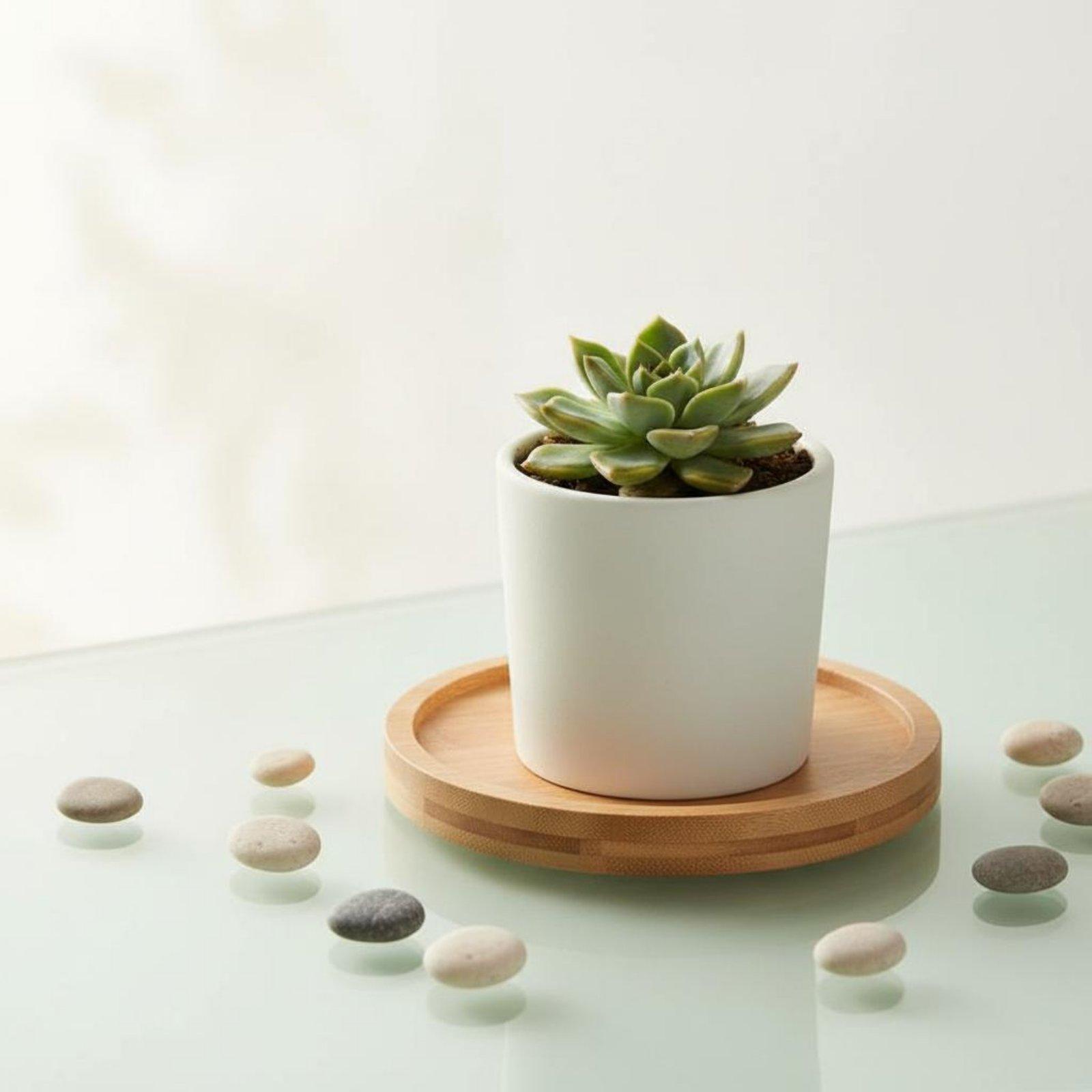 Plateau industriel en bambou,  - Drip Tray Saucer avis et prix
