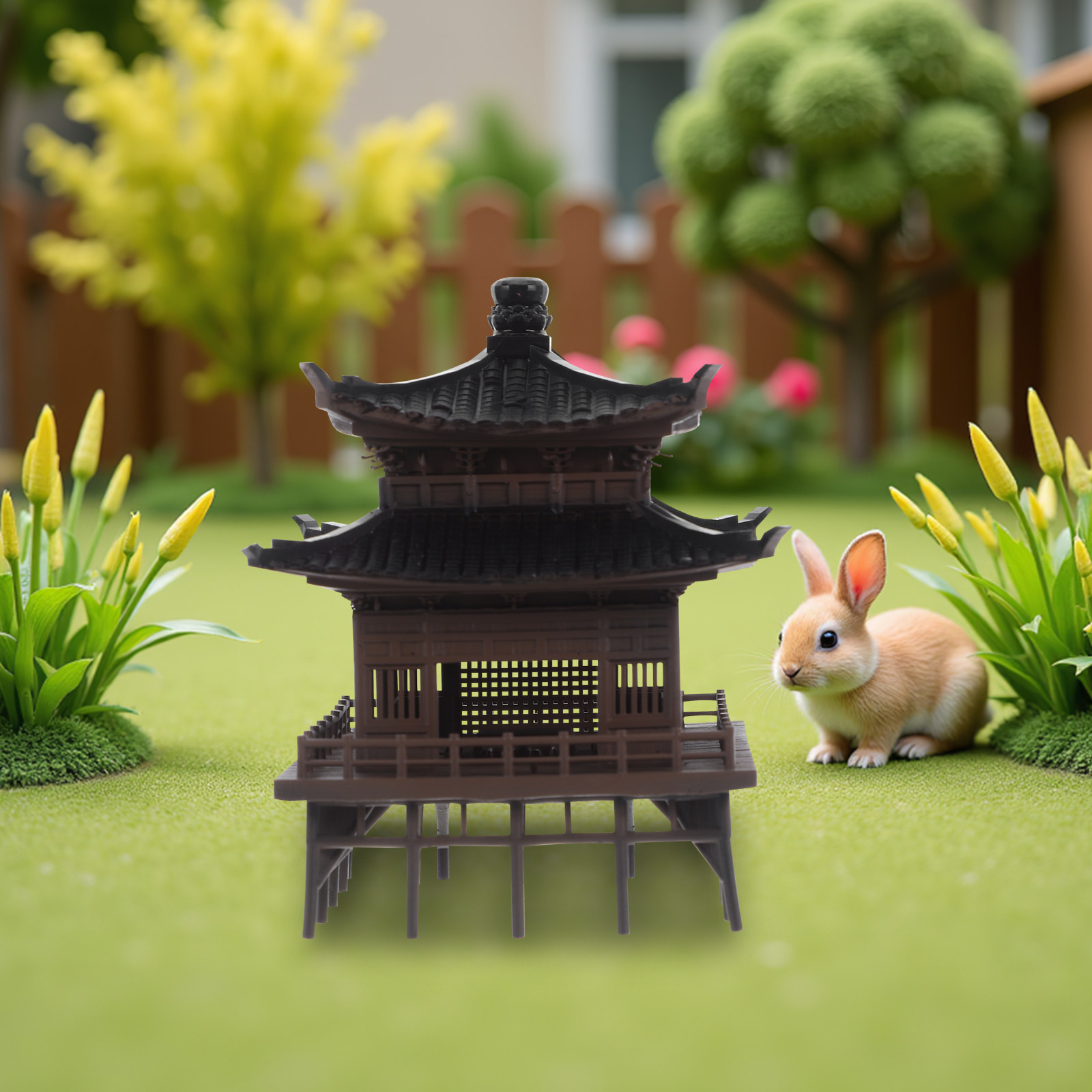 Petit pavillon chinois décorat - Bonsai Garden Landscape Design avis et prix