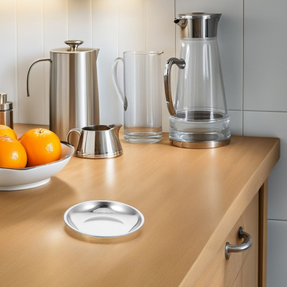 6 pièces, sous-plat en acier i - Drip Tray Saucer avis et prix