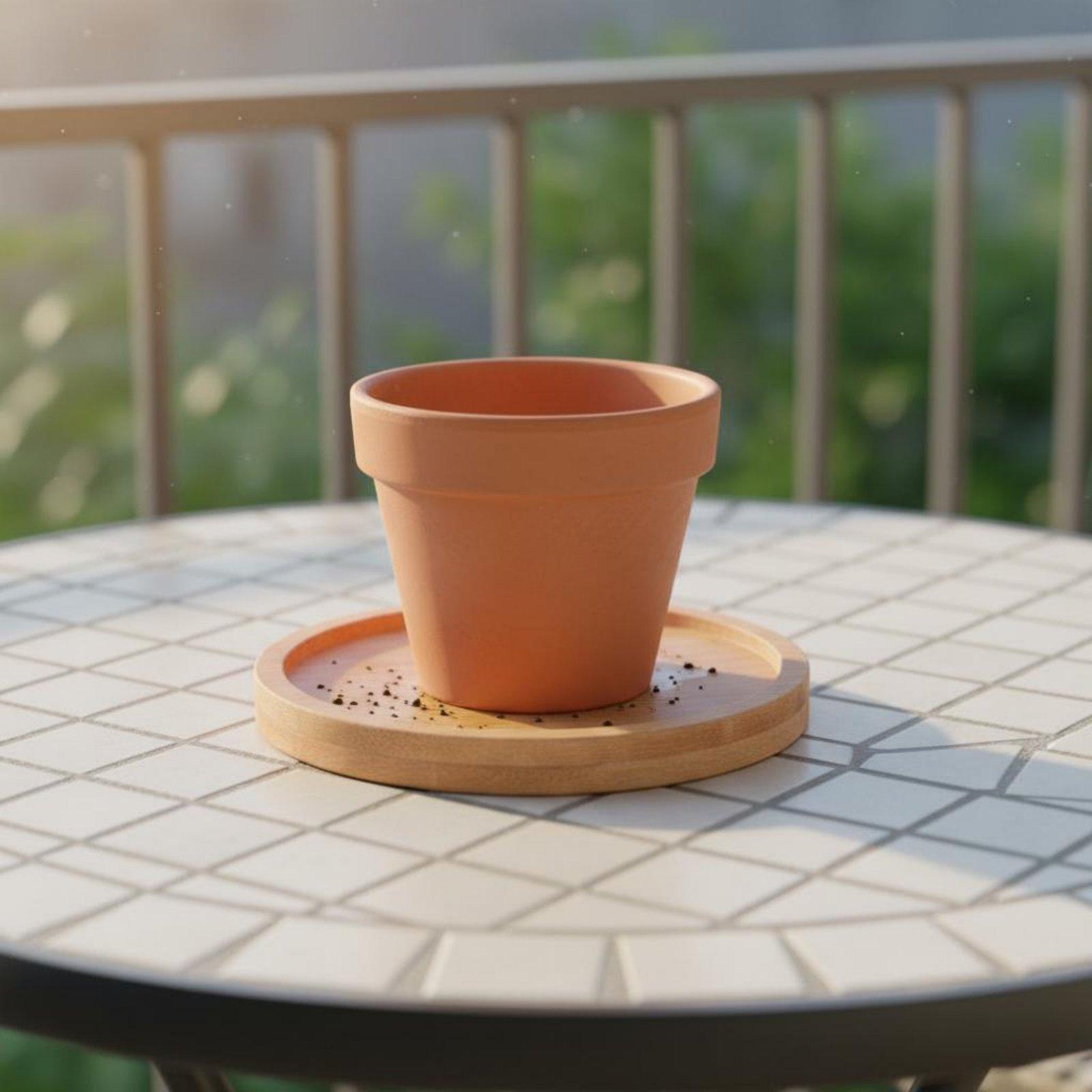 Plateau industriel en bois de  - Drip Tray Saucer avis et prix