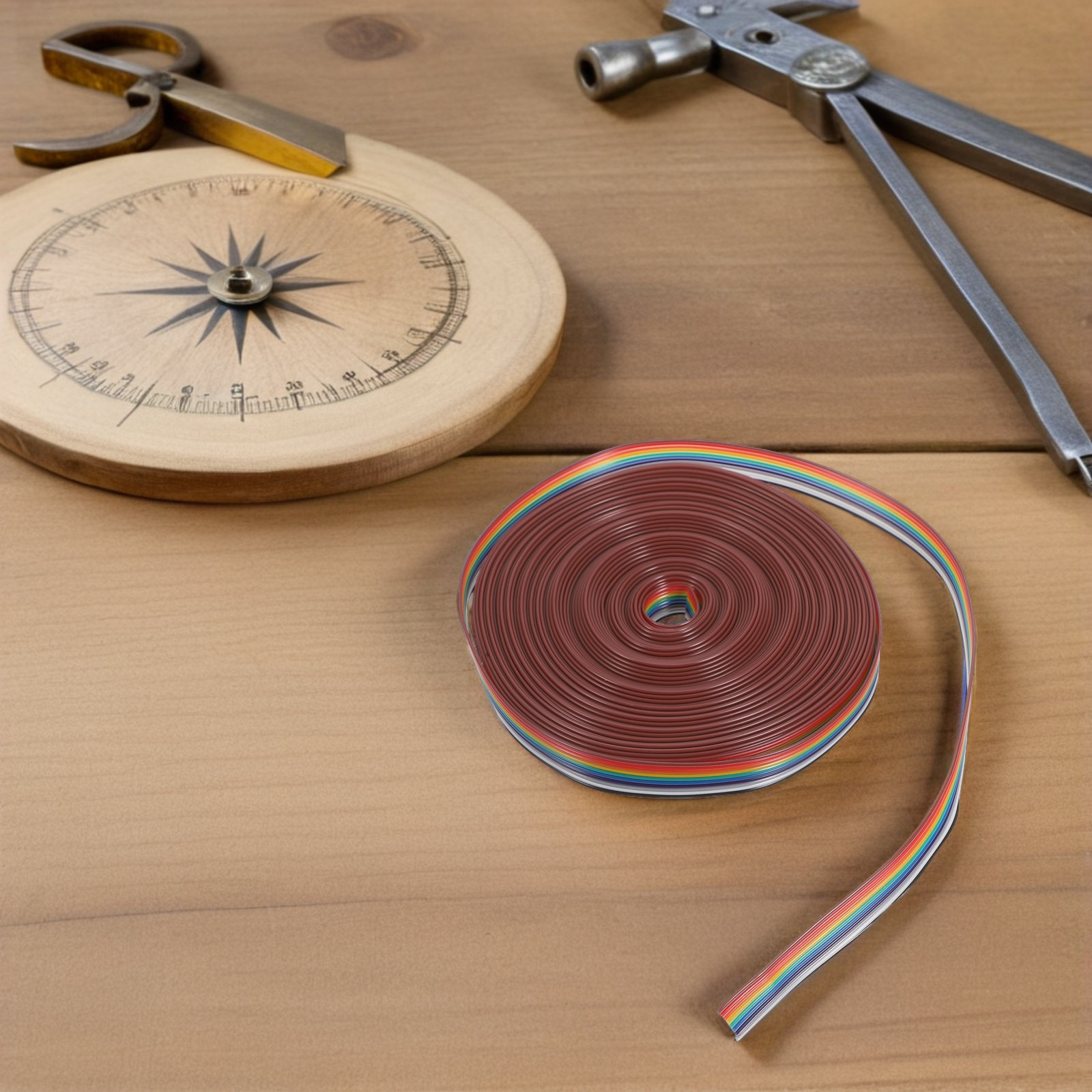1 rouleau de câble plat IDC 10 - Copper Wire Roll avis et prix